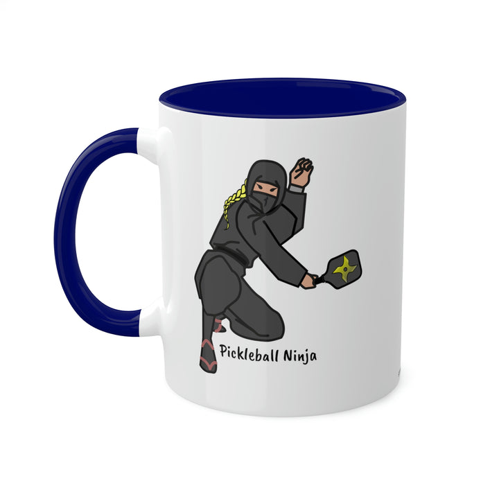 Pickleball Ninja-Female Coffee Mug-Great Pickleball Stuff