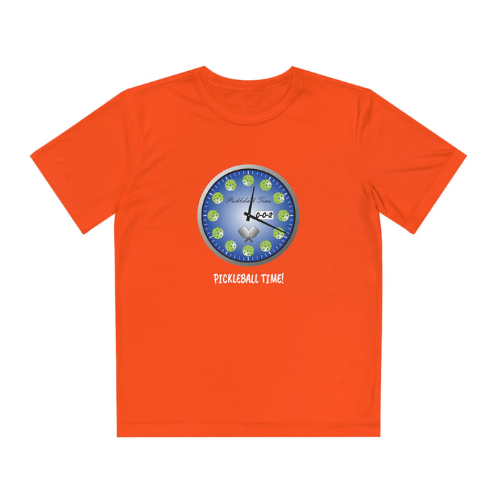 Pickleball Time Youth Moisture-Wicking T-Shirt - Great Pickleball Stuff