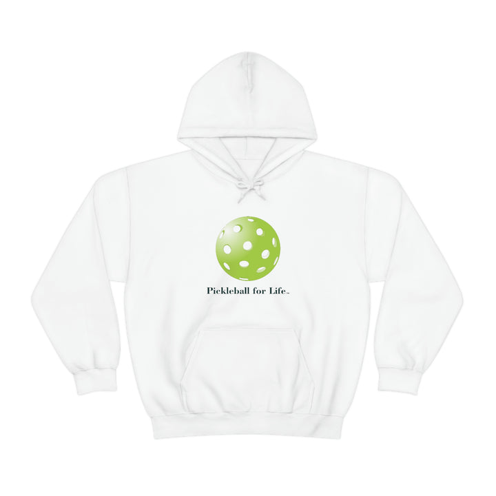 Pickleball for Life-Green Unisex Hoodie - Great Pickleball Stuff