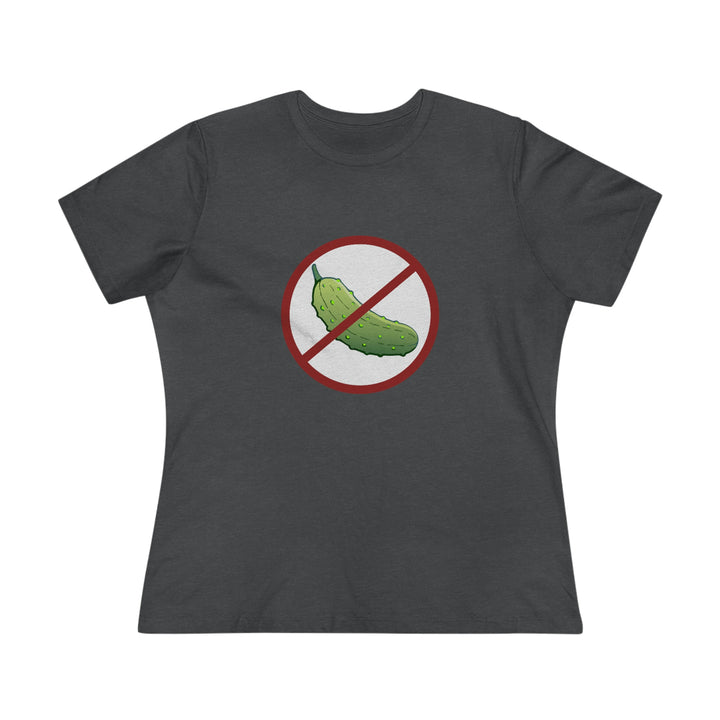 No Pickle! Women's Relaxed-Fit T-shirt - Great Pickleball Stuff