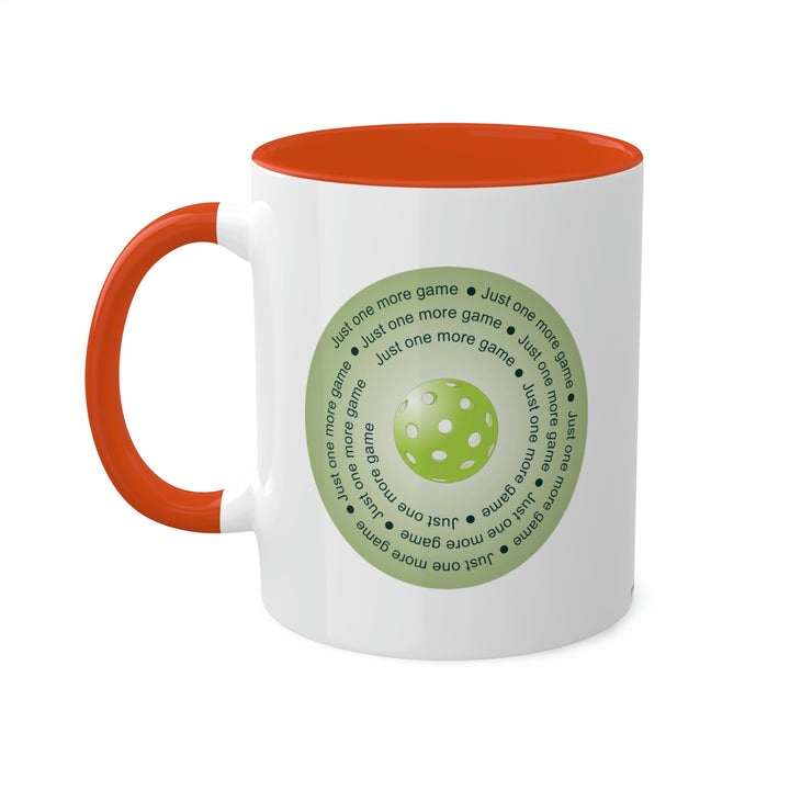 Just One More Game-Green Coffee Mug - Great Pickleball Stuff