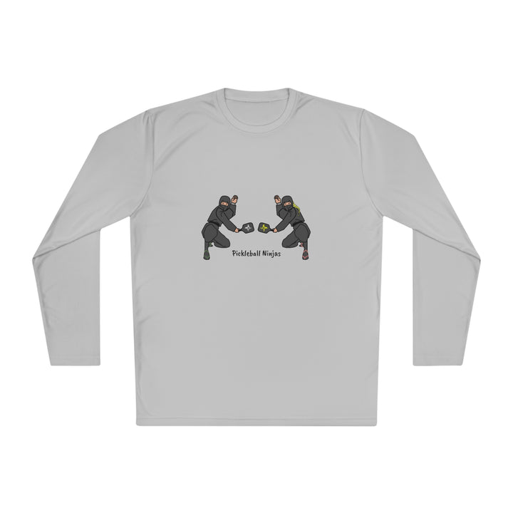 Pickleball Ninjas-Mixed Doubles Unisex Moisture-Wicking Long Sleeve Tee - Great Pickleball Stuff