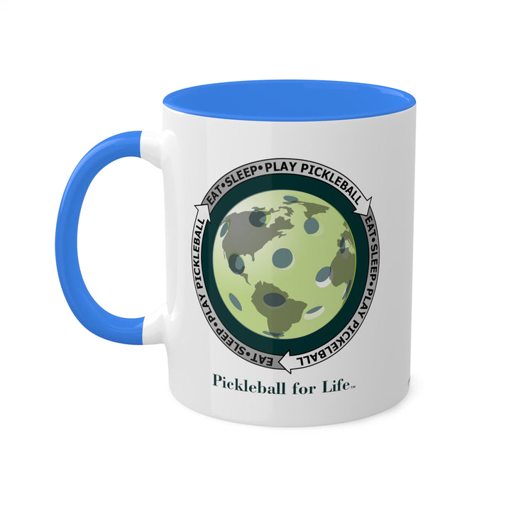 Eat Sleep Play Pickleball Coffee Mug-Great Pickleball Stuff