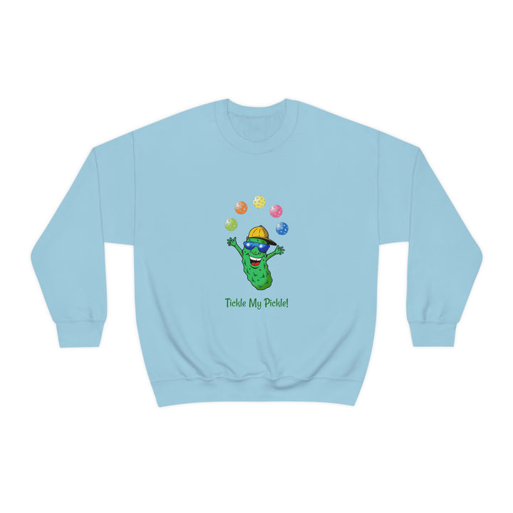 Tickle My Pickle Unisex Crewneck Sweatshirt - Great Pickleball Stuff