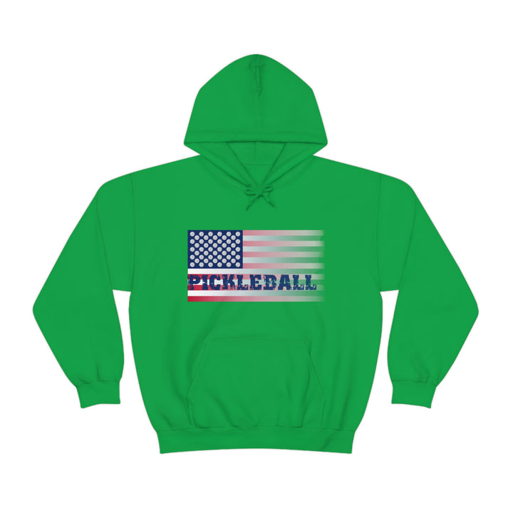 Pickleball Flag (Faded) Unisex Hoodie - Great Pickleball Stuff