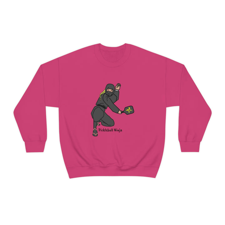 Pickleball Ninja-Female Unisex Crewneck Sweatshirt - Great Pickleball Stuff