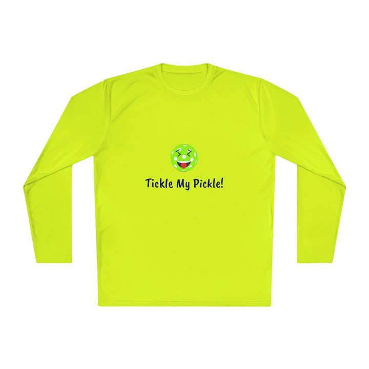 Tickle My Pickle Unisex Moisture-Wicking Long Sleeve Tee - Great Pickleball Stuff