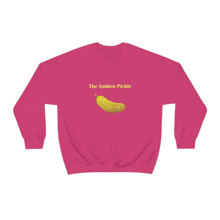 The Golden Pickle Unisex Crewneck Sweatshirt - Great Pickleball Stuff