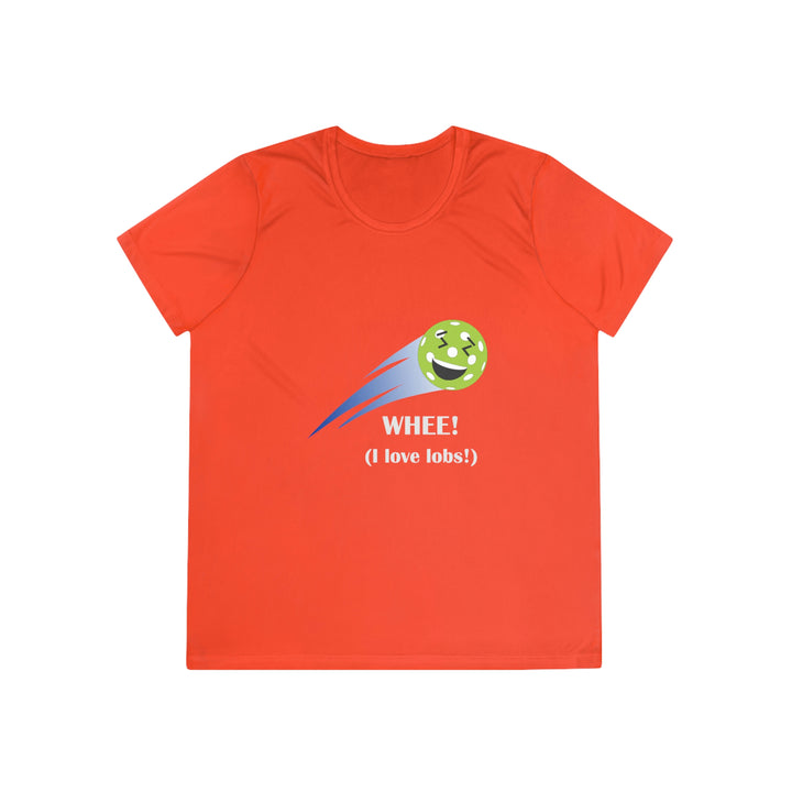 I Love Lobs! Women's Moisture-Wicking T-Shirt - Great Pickleball Stuff