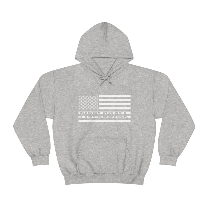 Pickleball Flag Transparent Unisex Hoodie - Great Pickleball Stuff