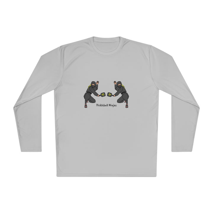 Pickleball Ninjas-Women's Doubles Unisex Moisture-Wicking Long Sleeve Tee - Great Pickleball Stuff