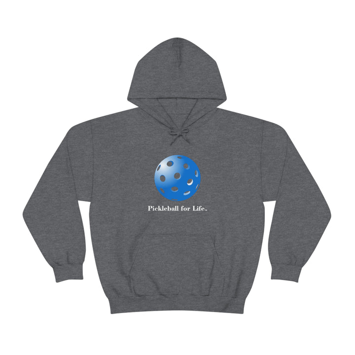 Pickleball for Life-Blue Unisex Hoodie - Great Pickleball Stuff