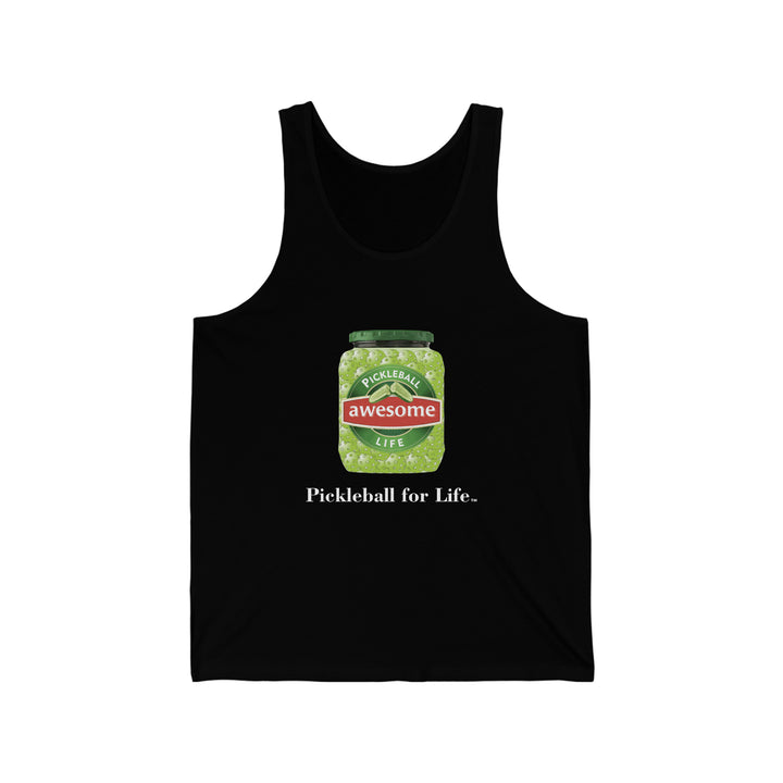 Awesome Pickles Unisex Cotton Tank - Great Pickleball Stuff