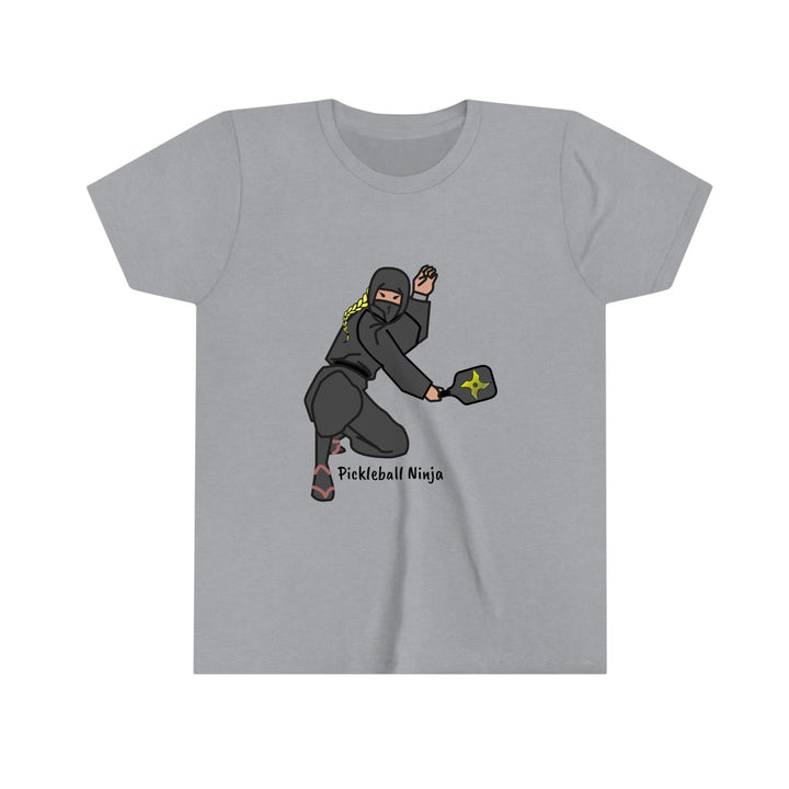 Pickleball Ninja-Female Youth T-Shirt - Great Pickleball Stuff