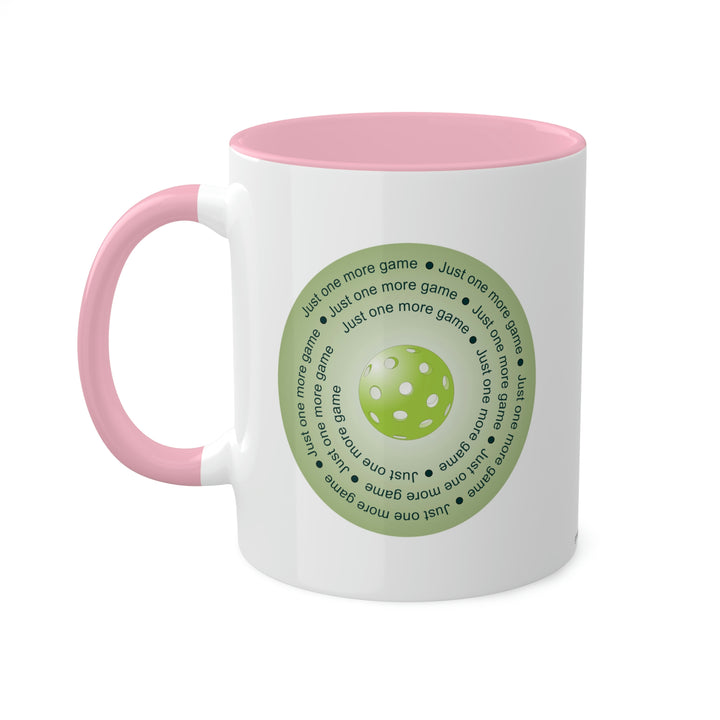 Just One More Game-Green Coffee Mug - Great Pickleball Stuff