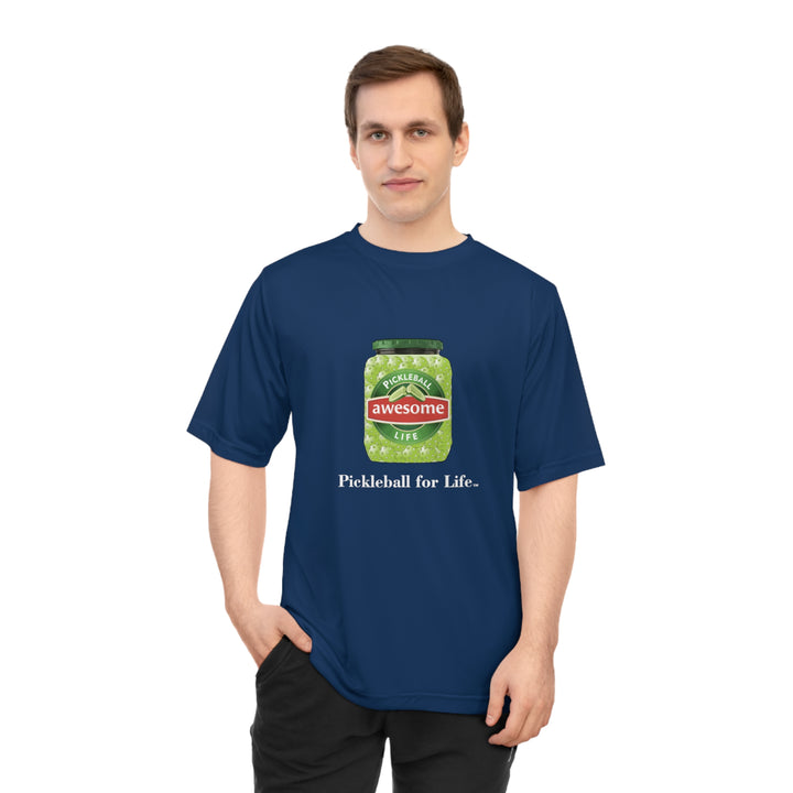 Awesome Pickles Unisex Moisture-Wicking T-Shirt - Great Pickleball Stuff