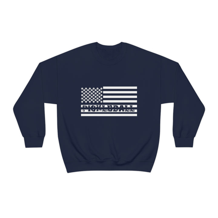 Pickleball Flag Transparent Unisex Crewneck Sweatshirt - Great Pickleball Stuff