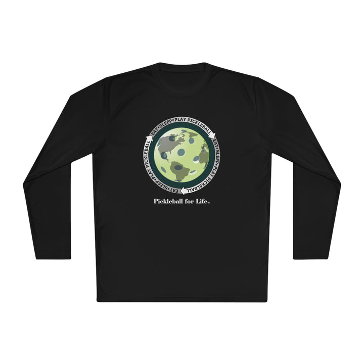 Eat Sleep Play Pickleball Unisex Moisture-Wicking Long Sleeve Tee - Great Pickleball Stuff