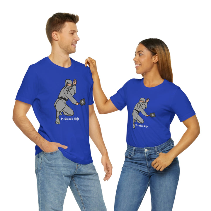 Pickleball Ninja-Male Unisex T-Shirt - Great Pickleball Stuff