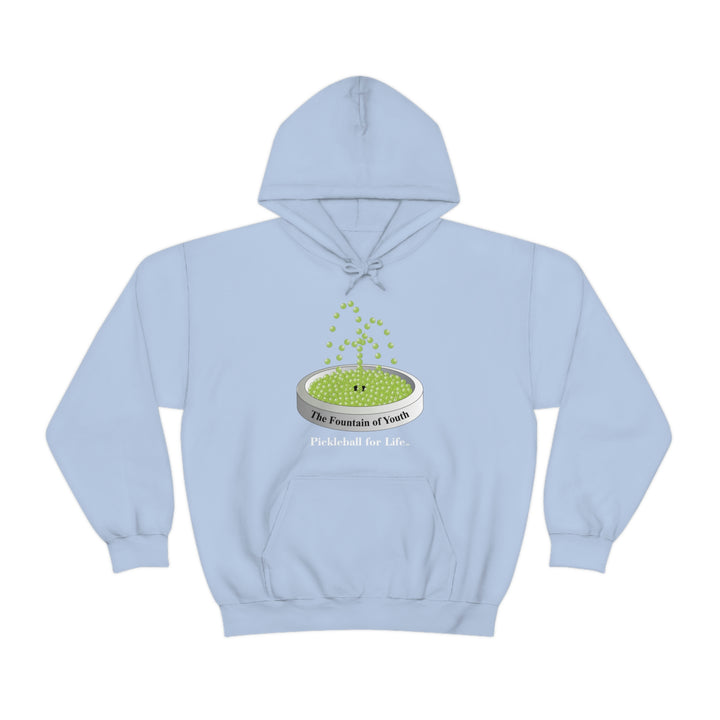 The Pickleball Fountain-Green Unisex Hoodie - Great Pickleball Stuff