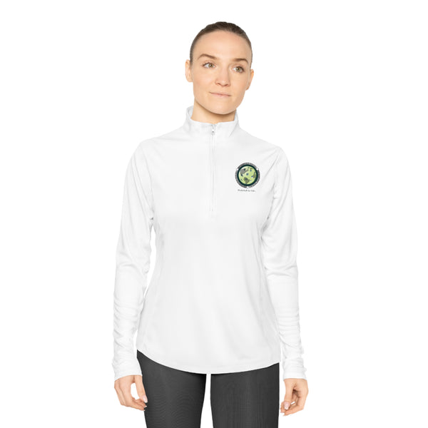 Eat Sleep Play Pickleball Women's Moisture-Wicking Quarter-Zip Pullover - Great Pickleball Stuff