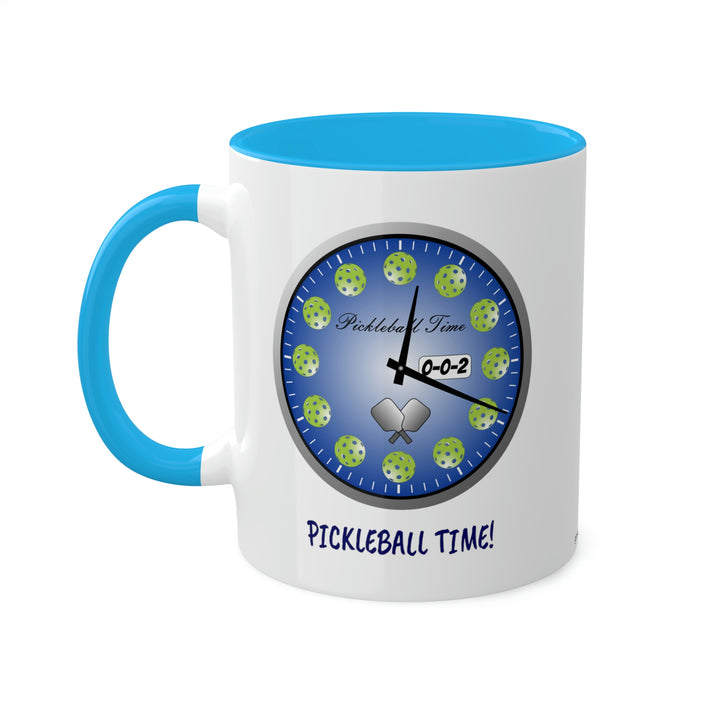 Pickleball Time Coffee Mug-Great Pickleball Stuff