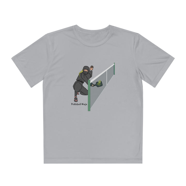 Pickleball Ninja Dinking-Female Youth Moisture-Wicking T-Shirt - Great Pickleball Stuff