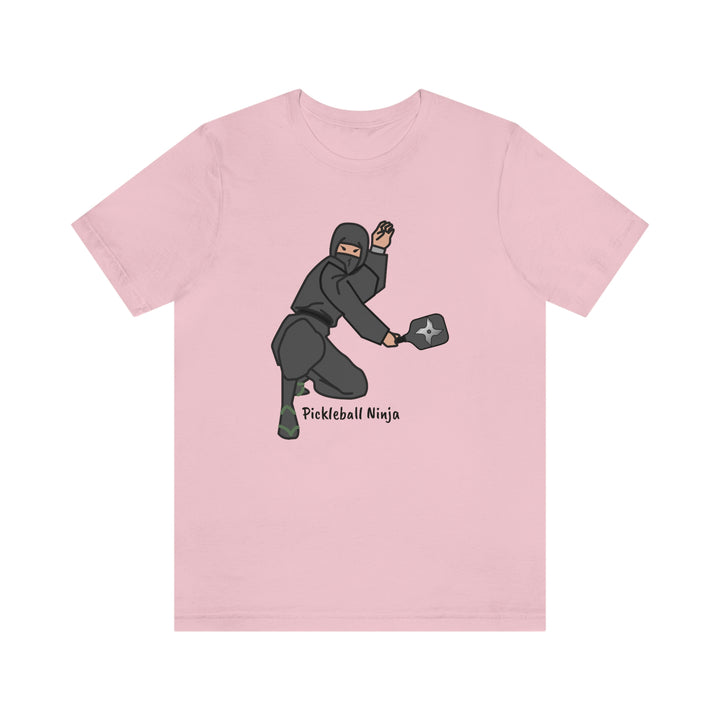 Pickleball Ninja-Male Unisex T-Shirt - Great Pickleball Stuff