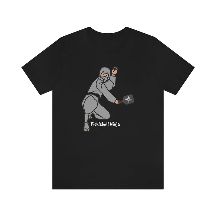 Pickleball Ninja-Male Unisex T-Shirt - Great Pickleball Stuff