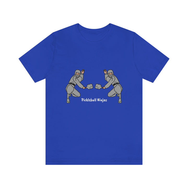 Pickleball Ninjas-Men's Doubles Unisex T-Shirt - Great Pickleball Stuff