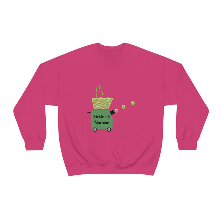 The Pickleball Machine Unisex Crewneck Sweatshirt - Great Pickleball Stuff