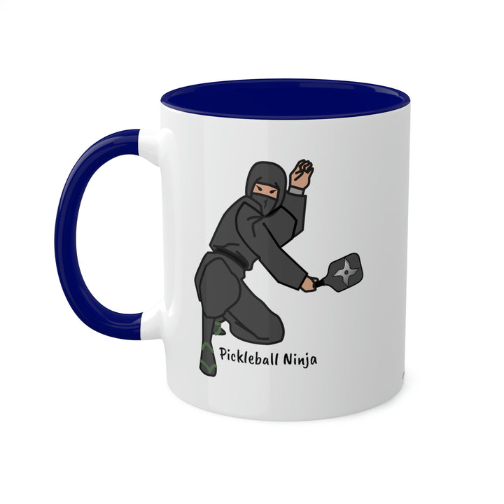 Pickleball Ninja-Male Coffee Mug-Great Pickleball Stuff