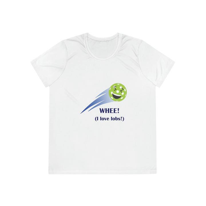 I Love Lobs! Women's Moisture-Wicking T-Shirt - Great Pickleball Stuff