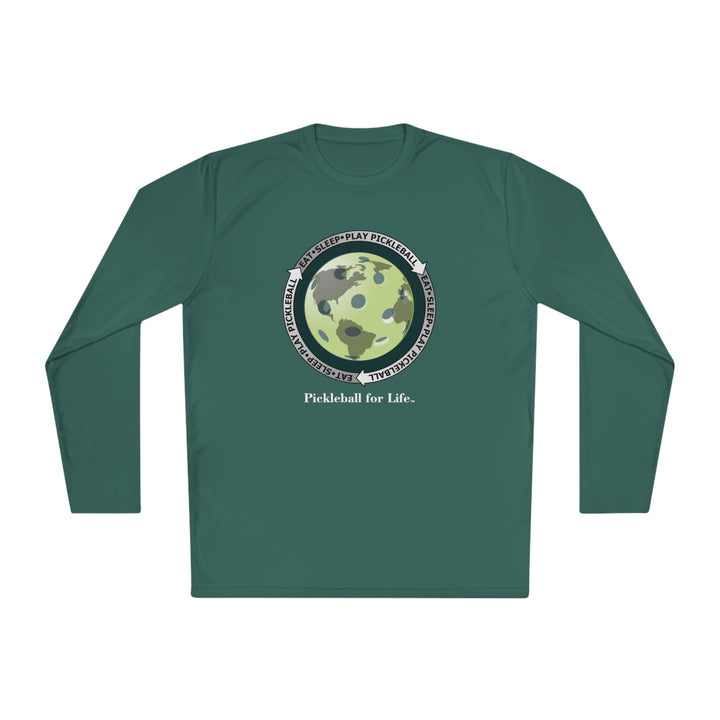 Eat Sleep Play Pickleball Unisex Moisture-Wicking Long Sleeve Tee - Great Pickleball Stuff