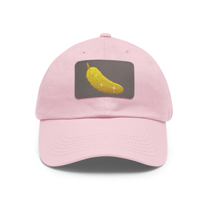 The Golden Pickle Pickleball Cap with Leather Patch - Great Pickleball Stuff