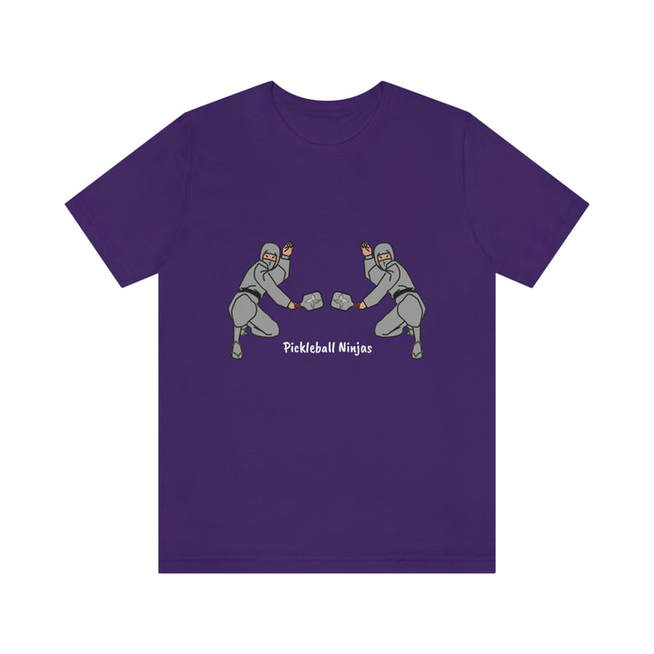 Pickleball Ninjas-Men's Doubles Unisex T-Shirt - Great Pickleball Stuff